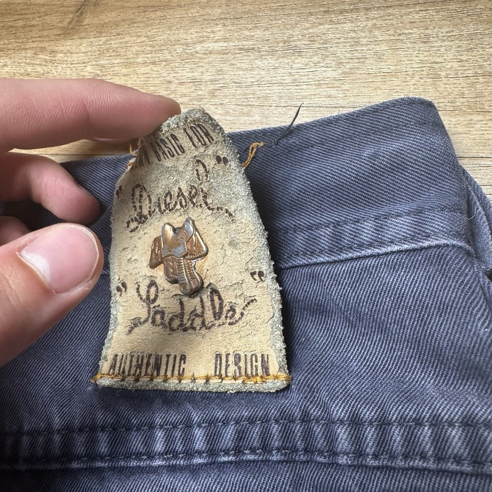 Diesel Men's Relaxed Jeans in Dark Blue - Picture 7 of 15
